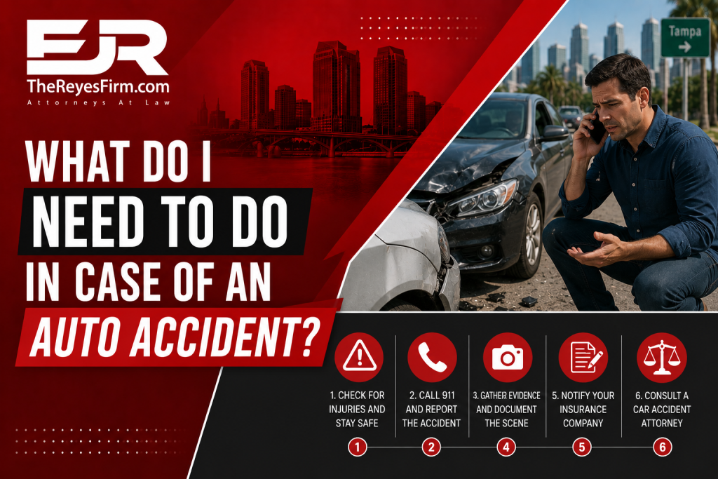 Steps to take after a car accident