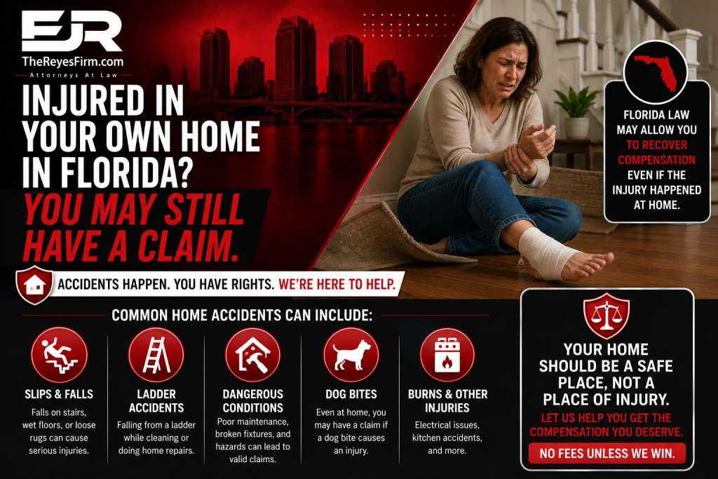Injured at home Know your rights.