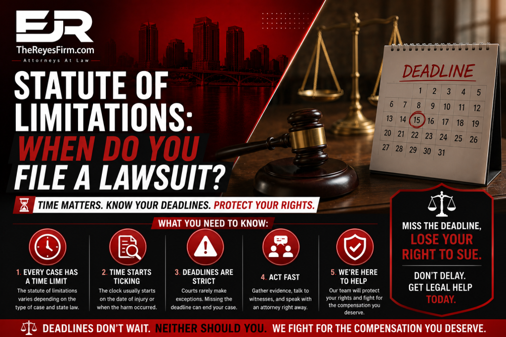 Florida's personal injury statute of limitations is now 2 years under Fla. Stat. 95.11 after HB 837. Learn the deadline, exceptions, and what to do next.