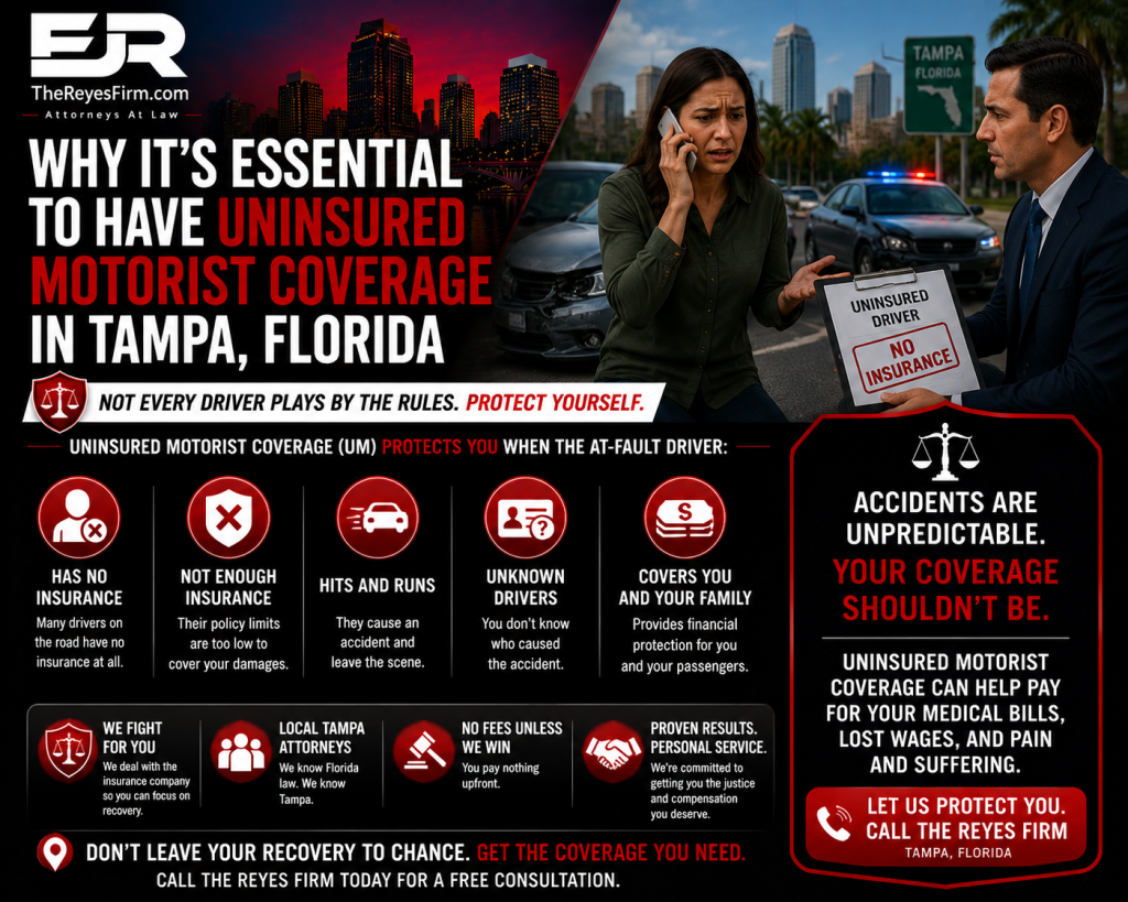 Uninsured motorist coverage in Tampa