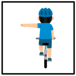 Bike hand signal left turn - The Reyes Firm