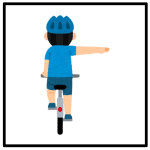 Bike hand signal right turn - The Reyes Firm