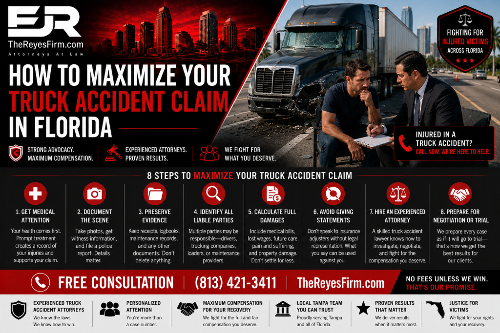 Maximize your truck accident claim