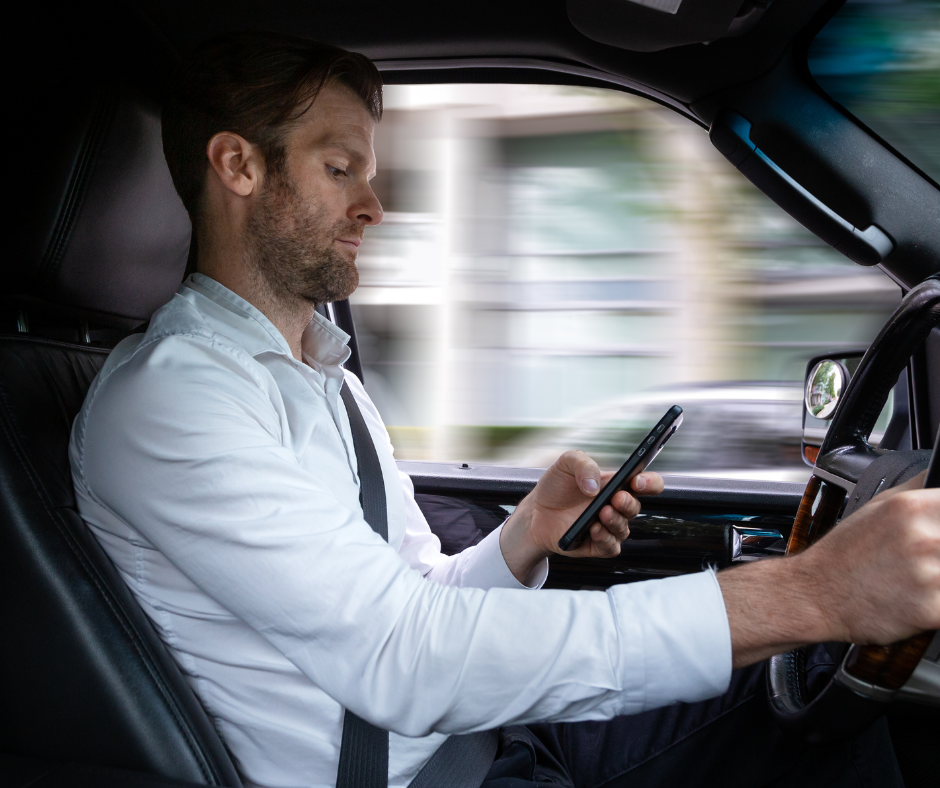 Texting while driving that can lead to distracted driving accident - The Reyes Firm