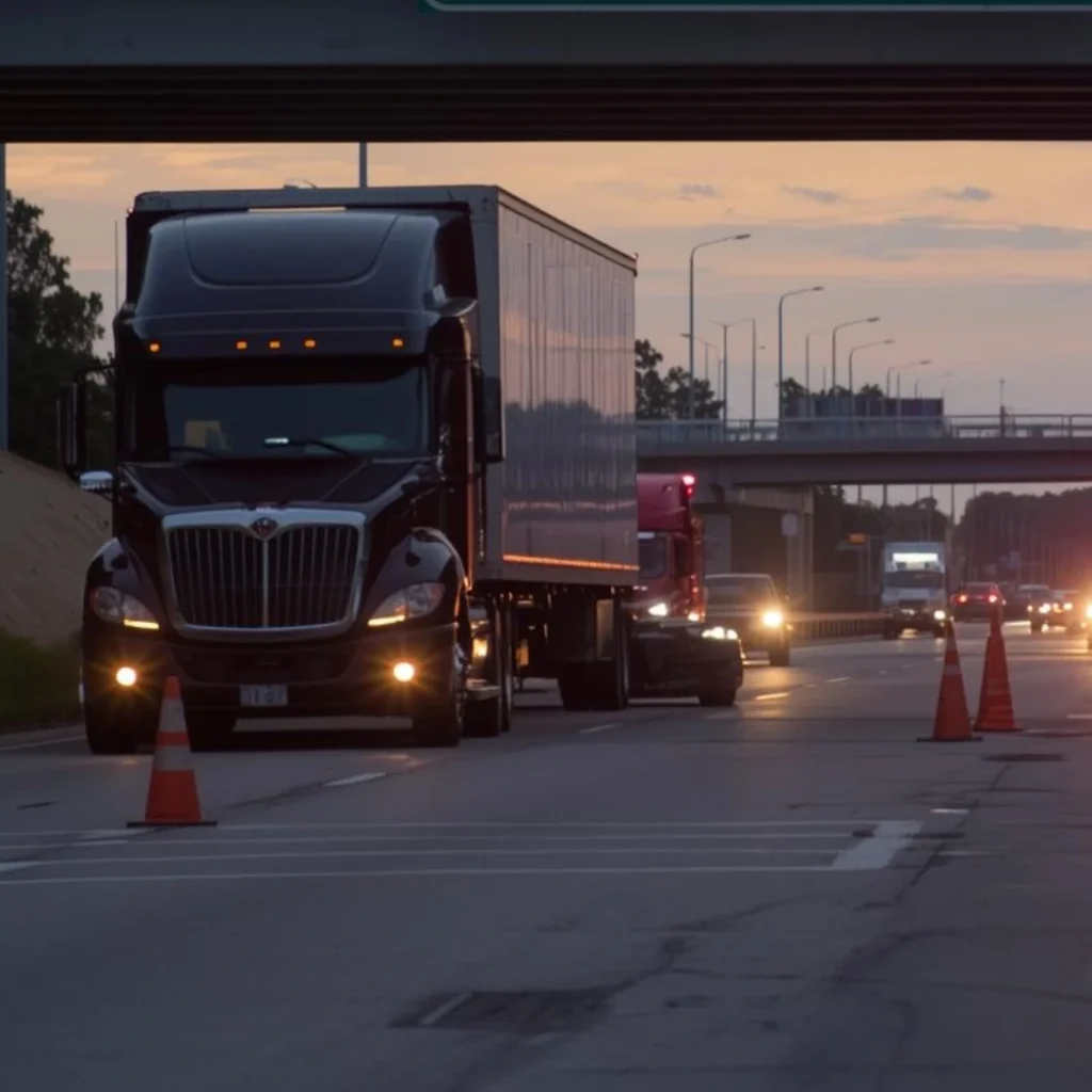 How to report a semi-truck accident in Florida after a Tampa highway crash