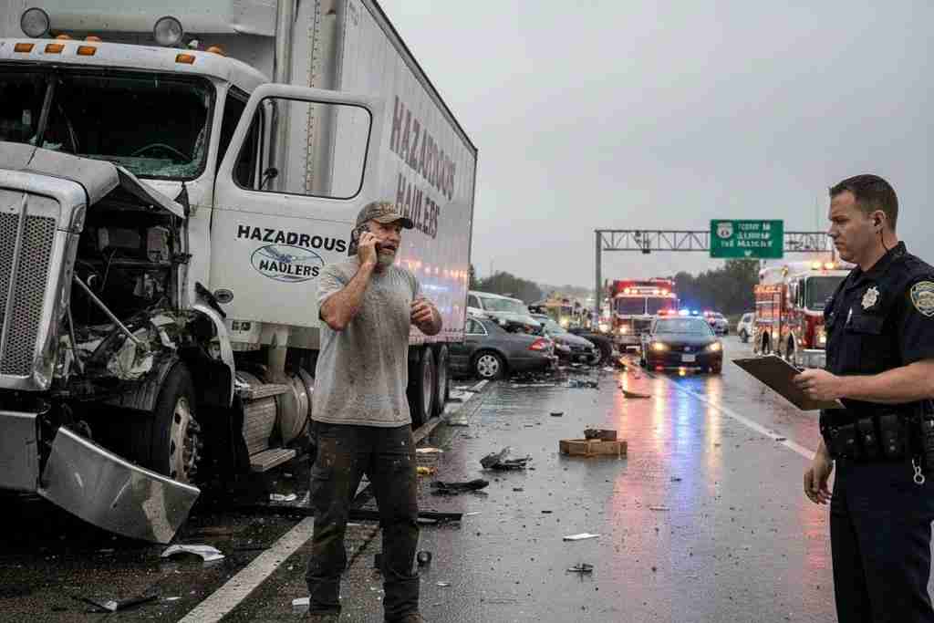 what to do if it's your fault in a truck accident